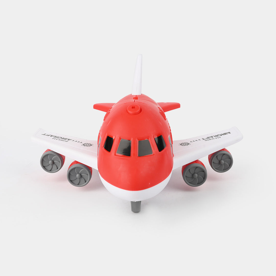 Track Aircraft Toy Set Road Blocks