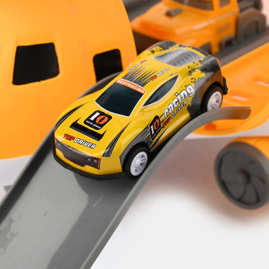 Track Aircraft Toy Set Road Blocks