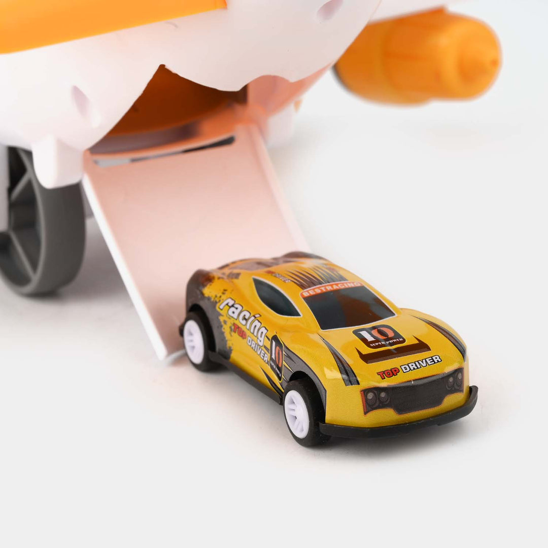Track Aircraft Toy Set Road Blocks