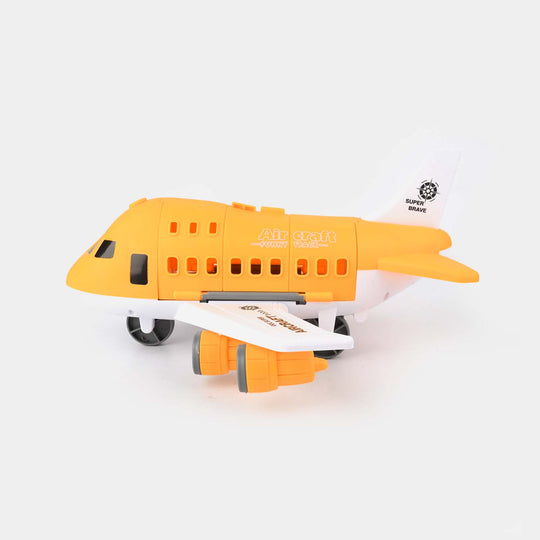 Track Aircraft Toy Set Road Blocks