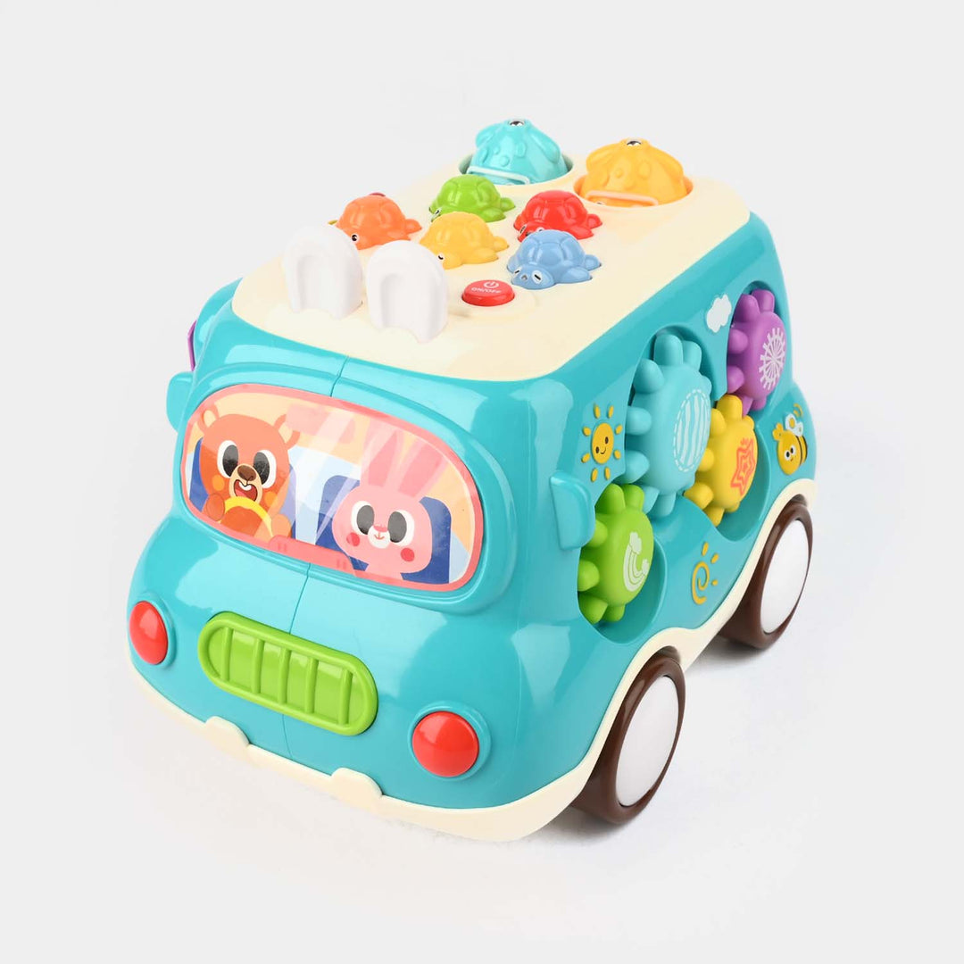 Baby Bus Montessori Musical Toy – 6-in-1 Activity & Learners Car