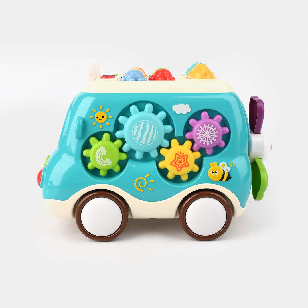 Baby Bus Montessori Musical Toy – 6-in-1 Activity & Learners Car