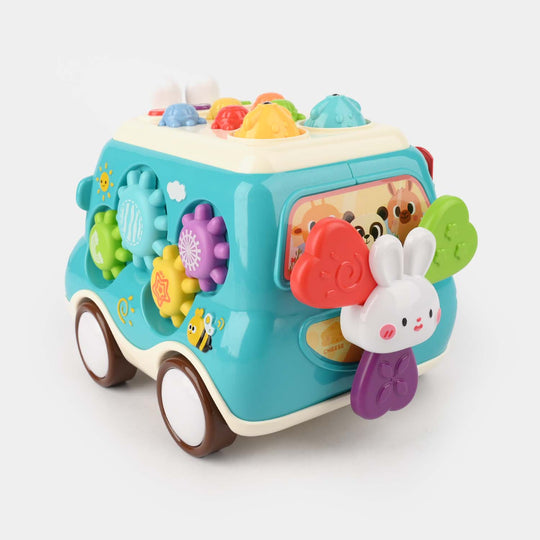 Baby Bus Montessori Musical Toy – 6-in-1 Activity & Learners Car