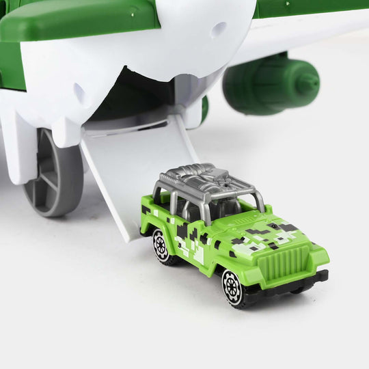 Track Aircraft Toy Set Road Blocks