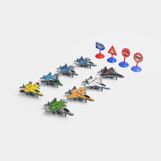Die-Cast Fighter Plane | 8PCs