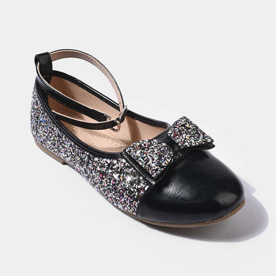 Girls Pumps 1347-BLACK