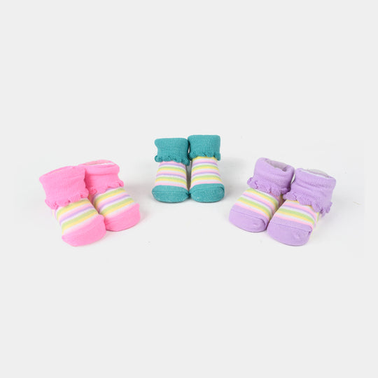 Baby Socks 3Pair Set | 3-12M