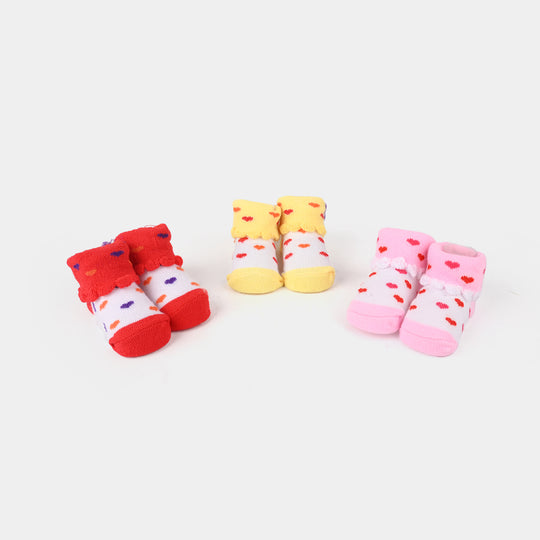 Baby Socks 3Pair Set | 3-12M