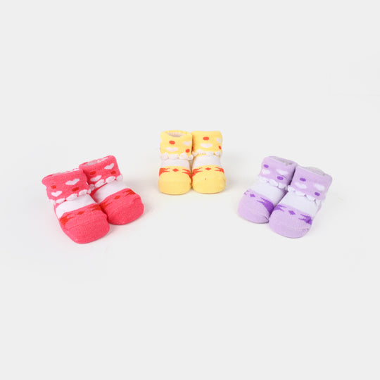 Baby Socks 3Pair Set | 3-12M