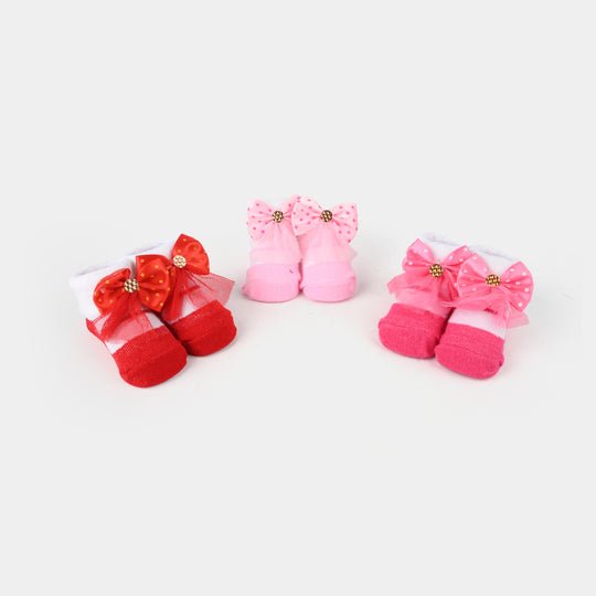 Booties/Socks Pack of 3 | 3-12M