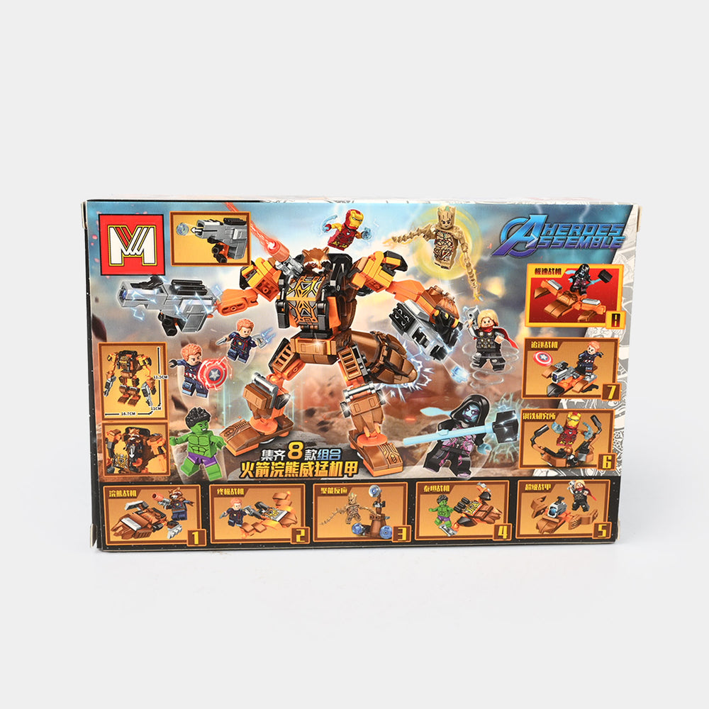 Small Hero Building Blocks Play Set For Kids
