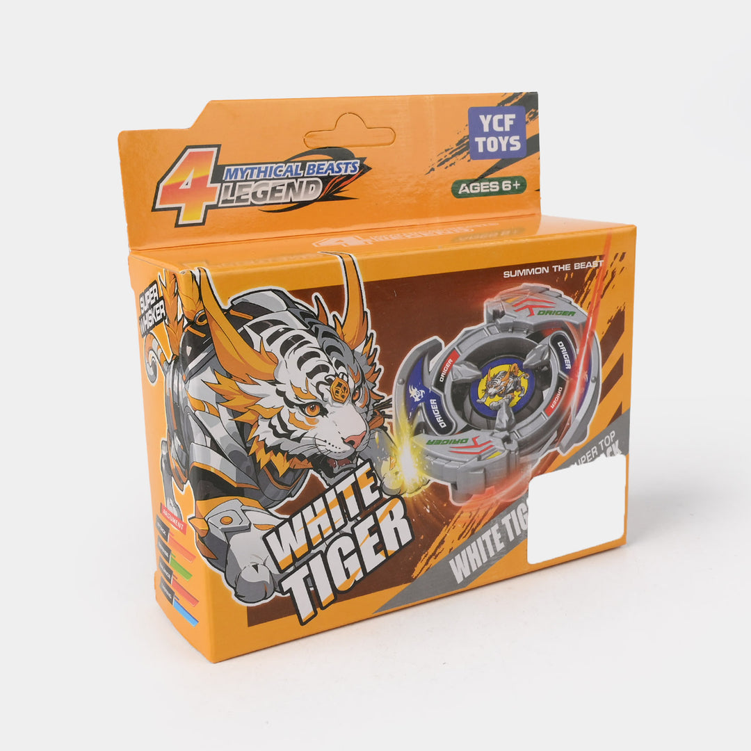 Burst Alloy Gyro With Launcher For Kids