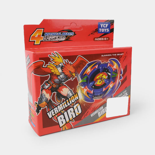 Burst Alloy Gyro With Launcher For Kids