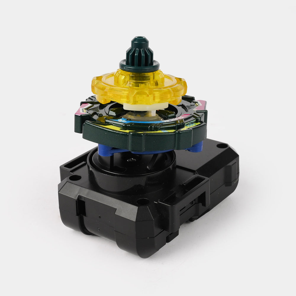 Burst Alloy Gyro With Launcher For Kids