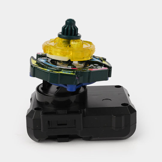 Burst Alloy Gyro With Launcher For Kids