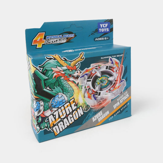 Burst Alloy Gyro With Launcher For Kids