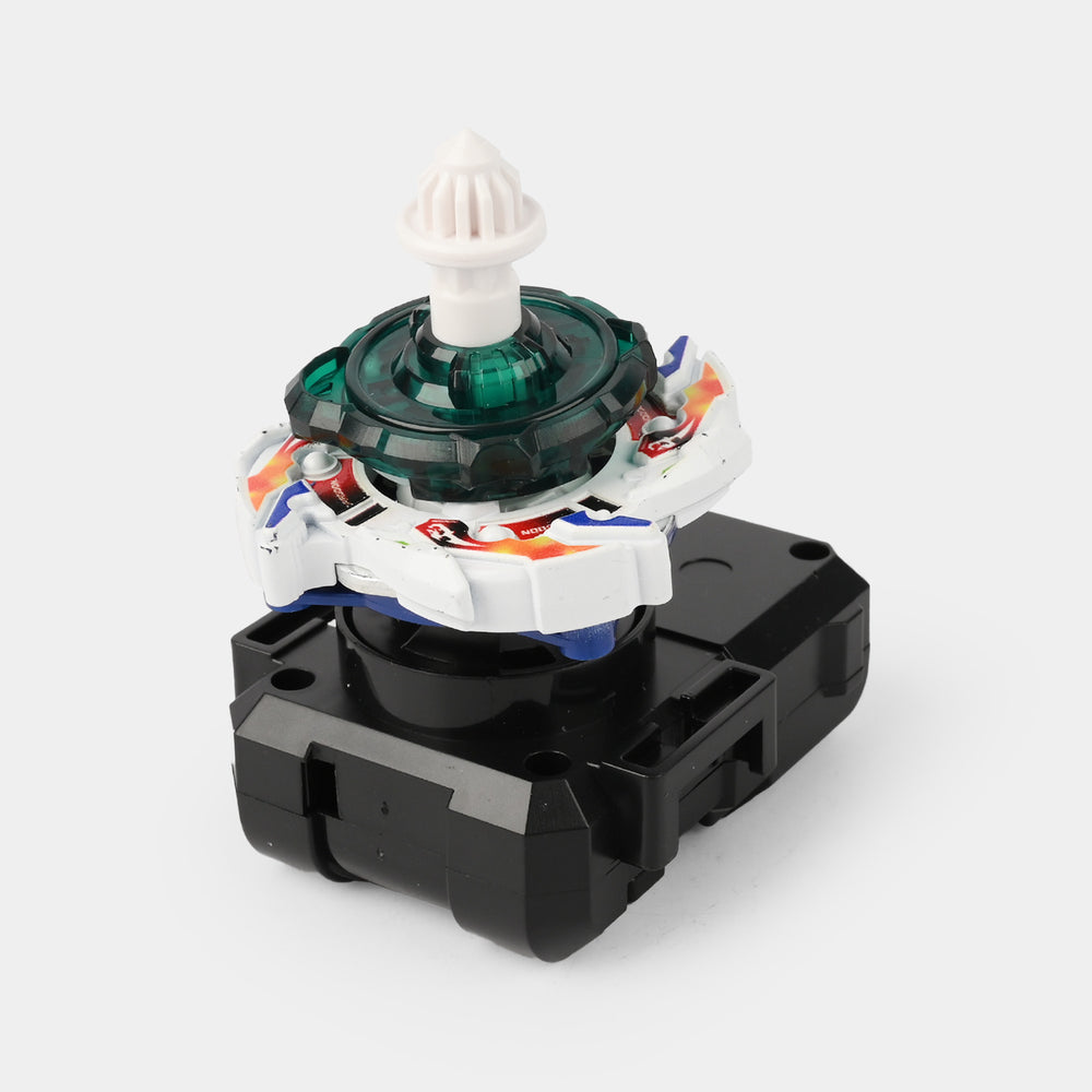 Burst Alloy Gyro With Launcher For Kids