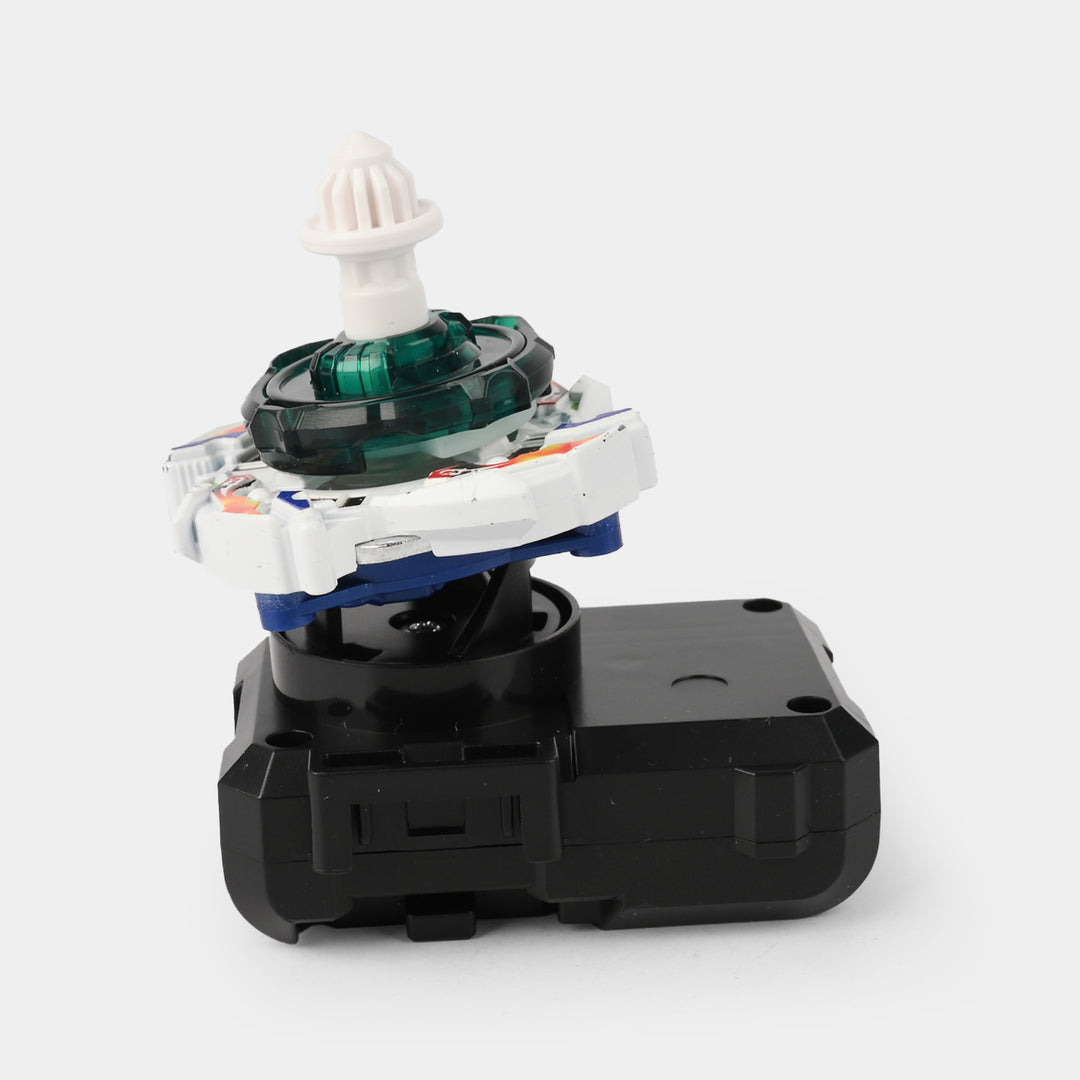 Burst Alloy Gyro With Launcher For Kids