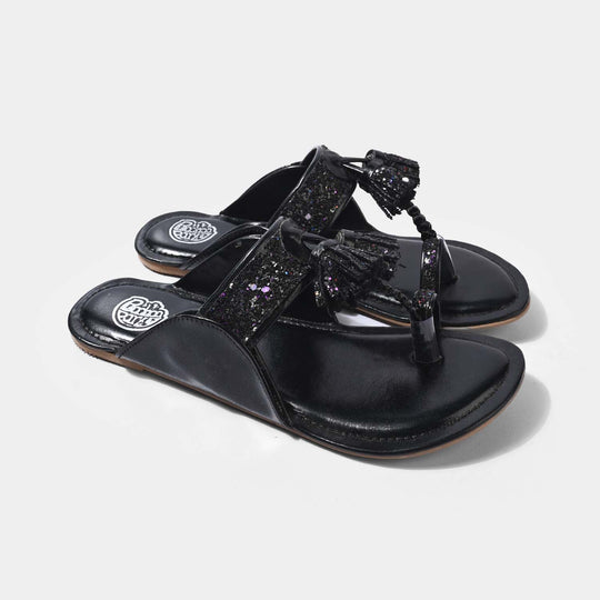 Girls Kolhapuri MT-05-BLACK