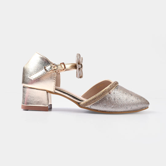 Girls Pumps Heels ZP-093-GOLDEN