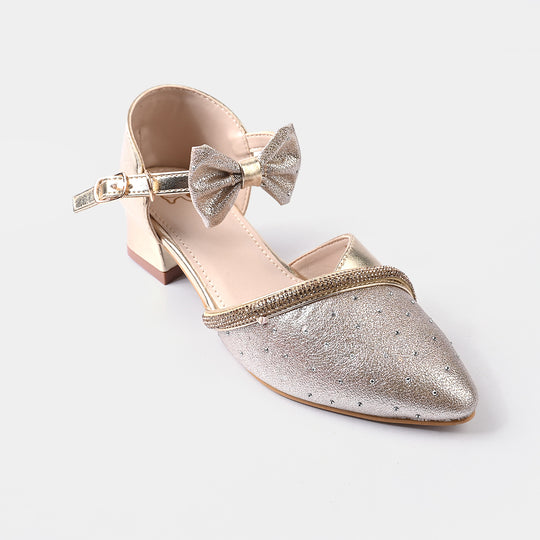 Girls Pumps Heels ZP-093-GOLDEN