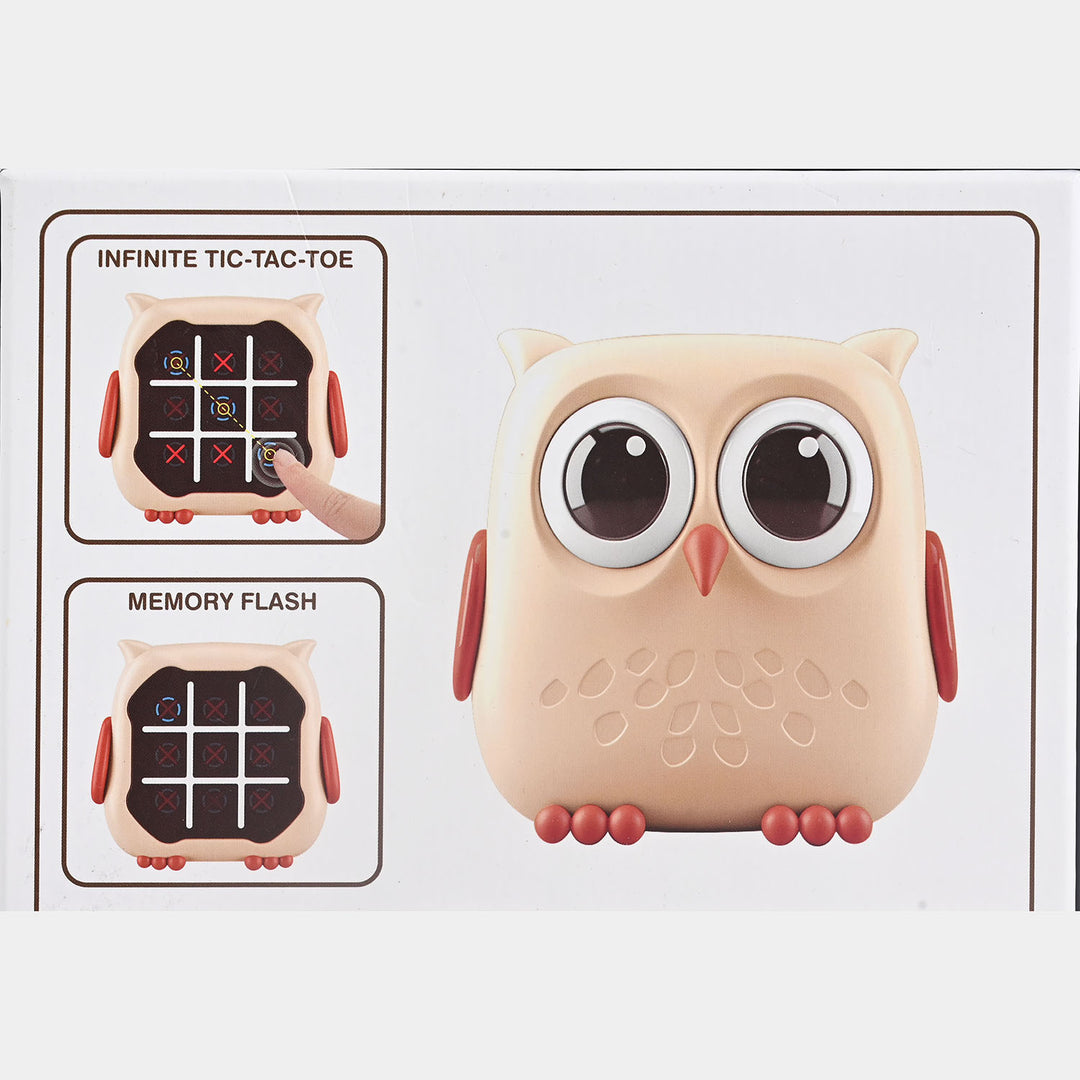 Tic-Tac-Toe 2 in 1 – Snap and Play Light-Up Game
