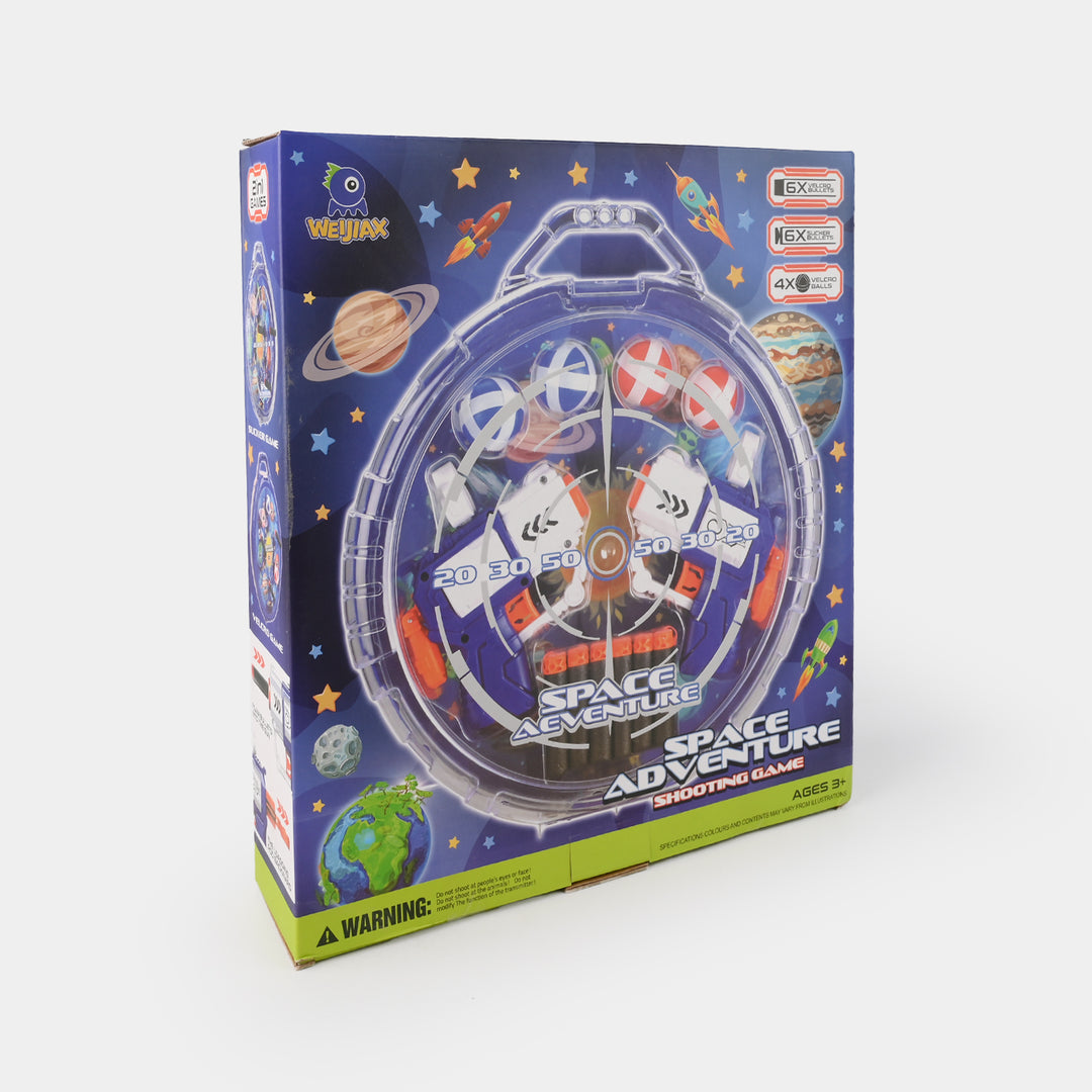 Space Adventure Shooting Game – Double-Sided Target Fun