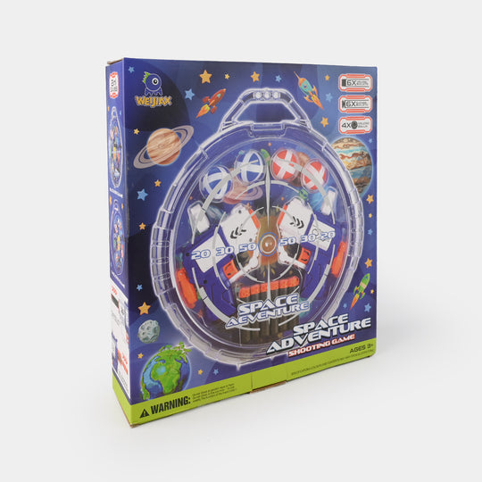 Space Adventure Shooting Game – Double-Sided Target Fun