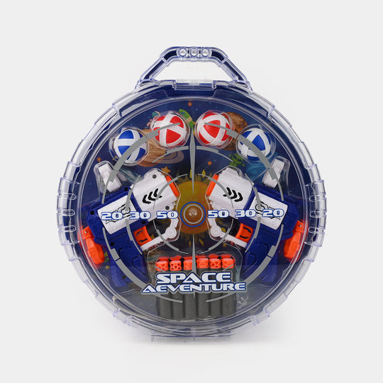 Space Adventure Shooting Game – Double-Sided Target Fun