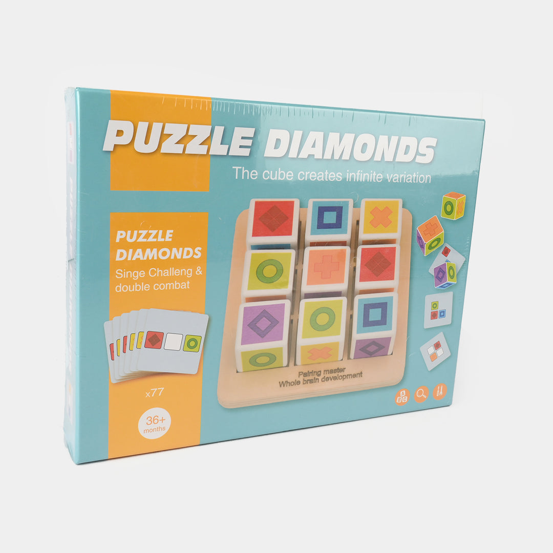 Puzzle Diamonds – Brain-Boosting Cube Challenge