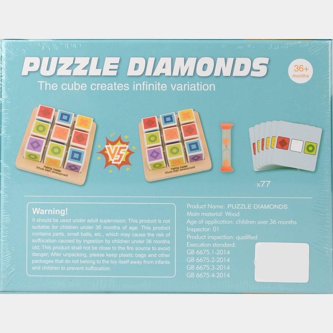 Puzzle Diamonds – Brain-Boosting Cube Challenge