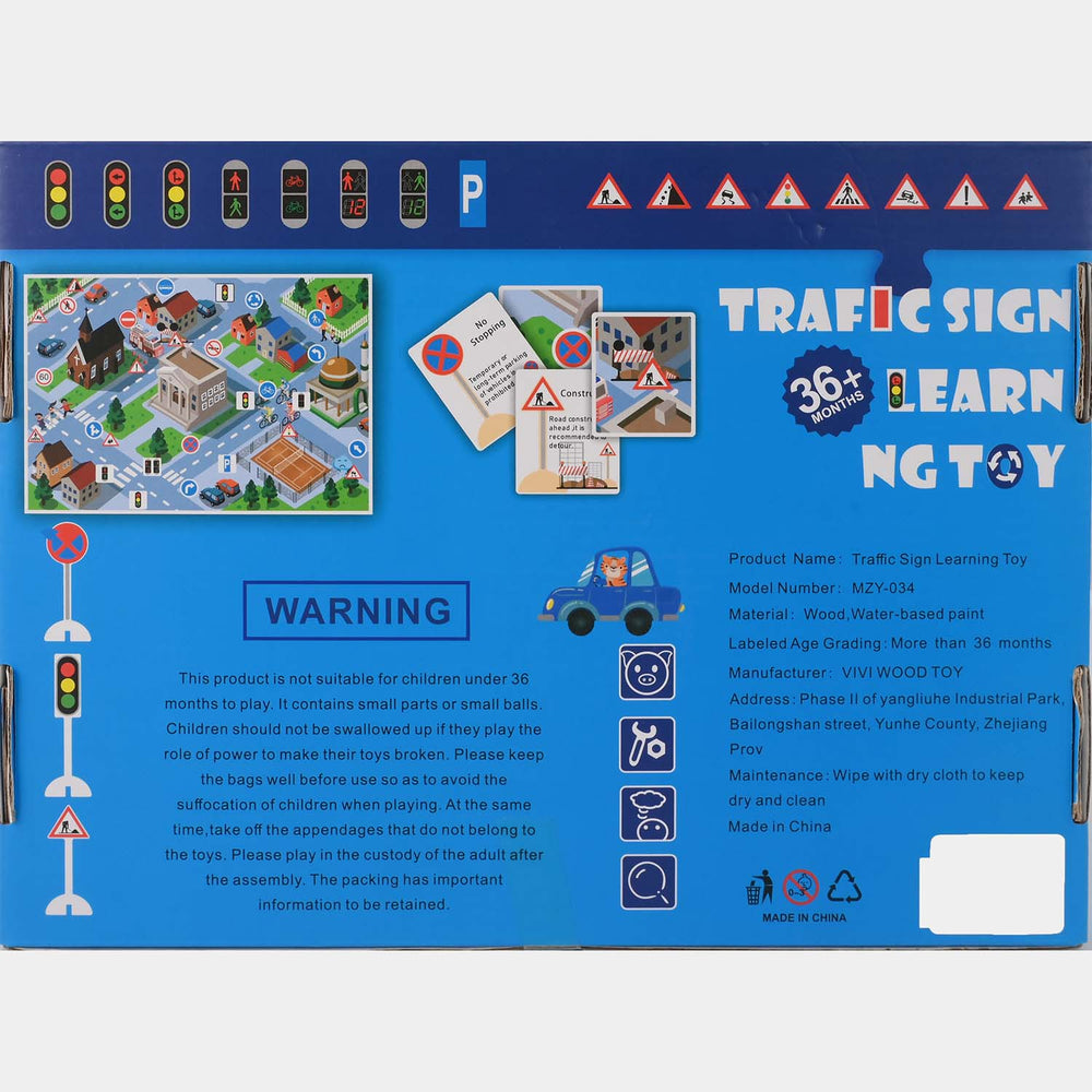 Traffic Sign learning Toy For Kids
