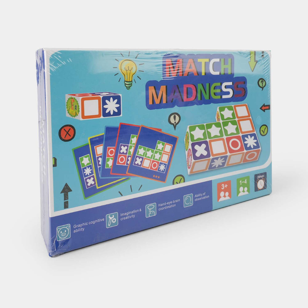 Match Madness Puzzle and Combination Cubes Game