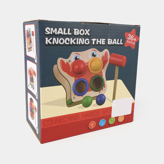 Wooden Color Matching Knock the Ball with Hammer