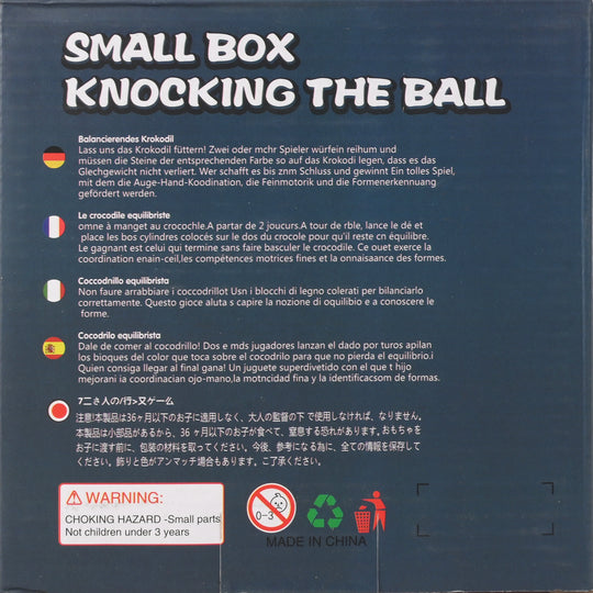 Wooden Color Matching Knock the Ball with Hammer