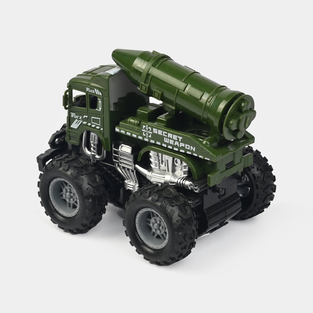 Friction Mini Vehicle Toy For Kids