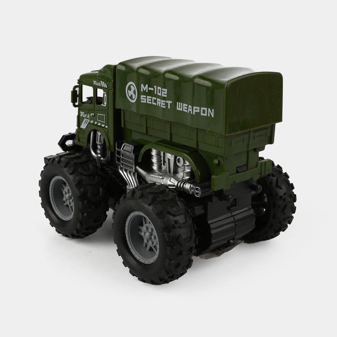 Friction Mini Vehicle Toy For Kids