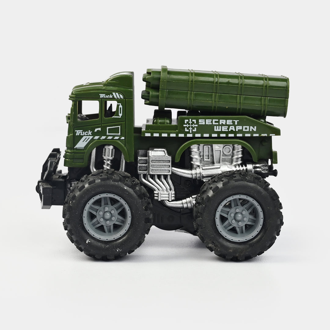 Friction Mini Vehicle Toy For Kids