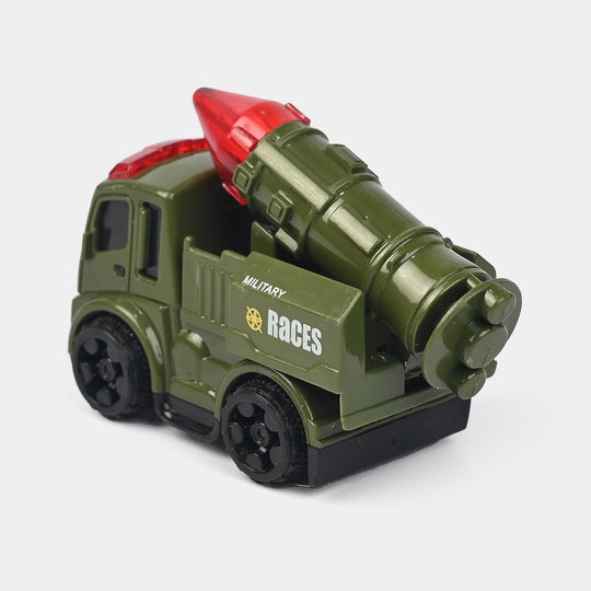 Friction Mini Vehicle Toy For Kids