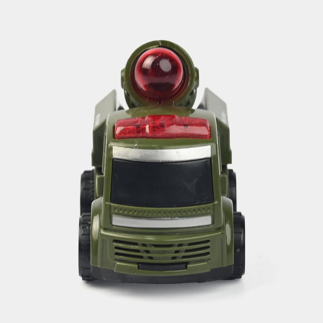 Friction Mini Vehicle Toy For Kids