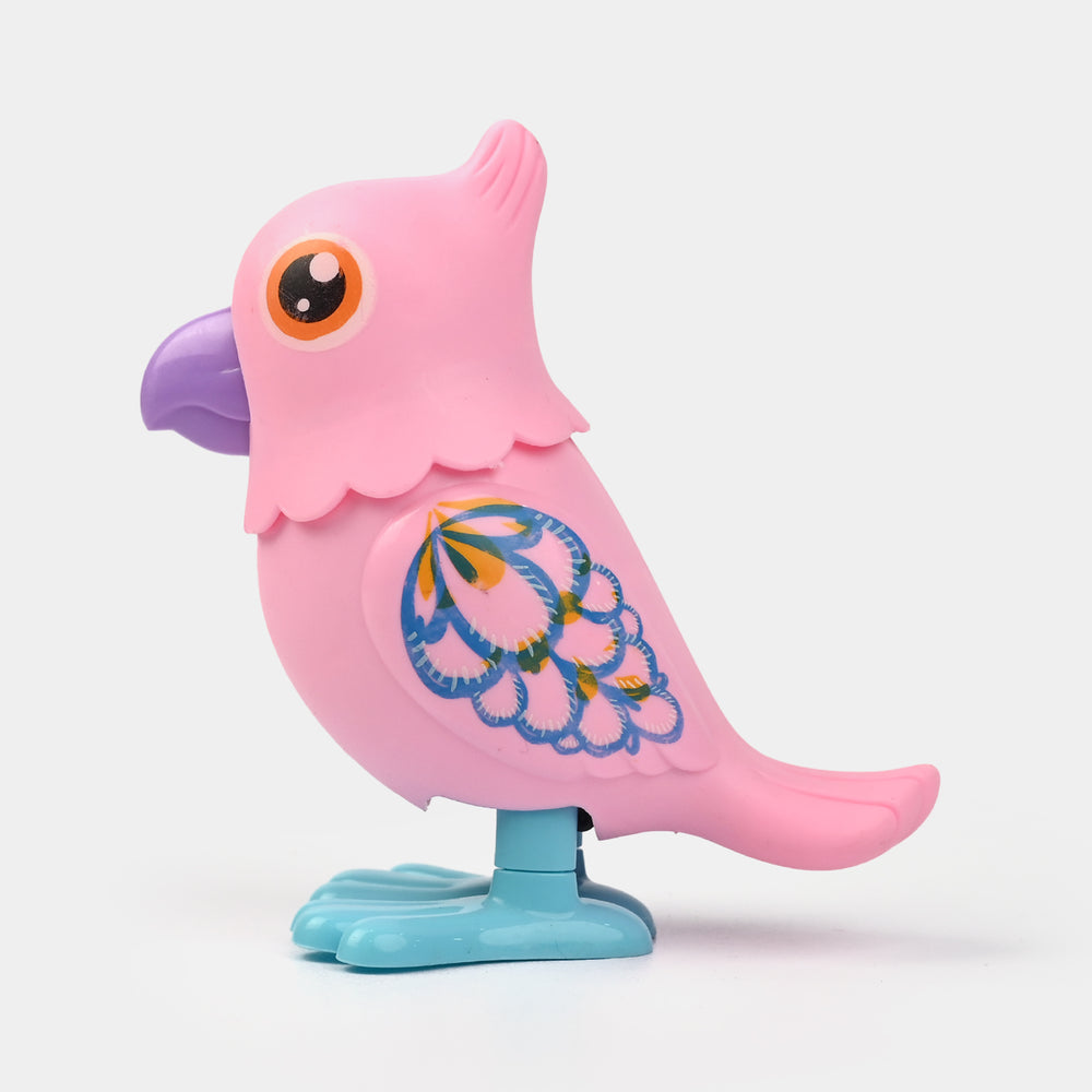 Wind Up Parrot Play Toy For Kids