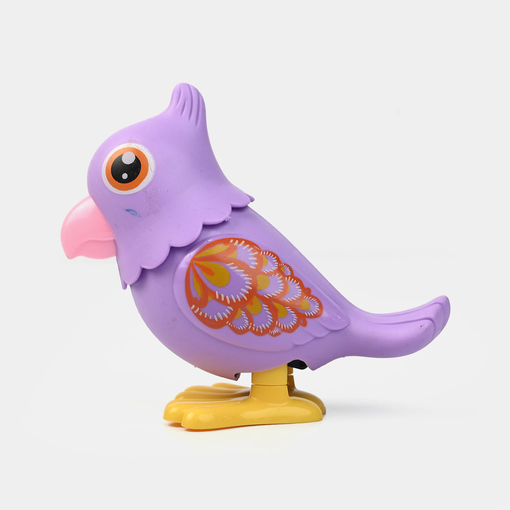 Wind Up Parrot Play Toy For Kids