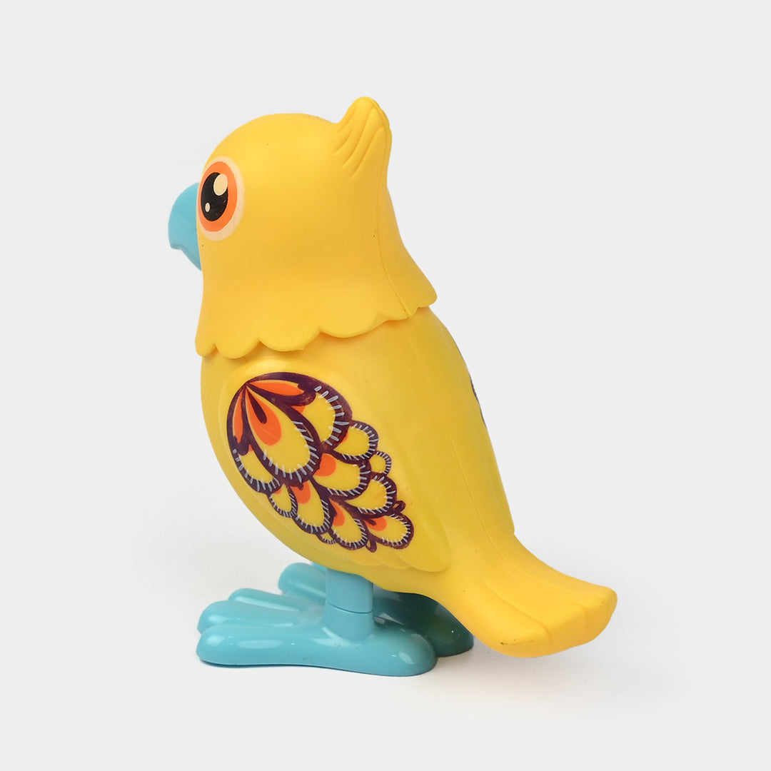 Wind Up Parrot Play Toy For Kids
