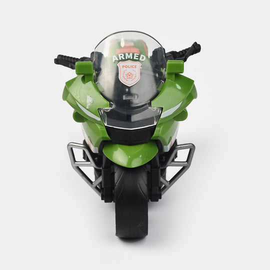 Friction Motorbike Toy for Kids