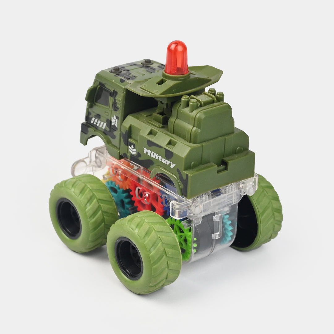 Friction Mini Vehicle Toy For Kids