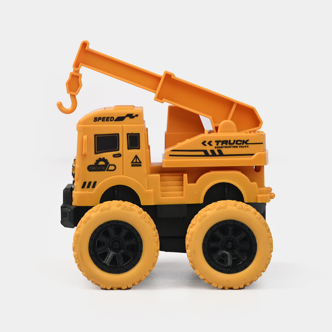 Friction Mini Vehicle Toy For Kids