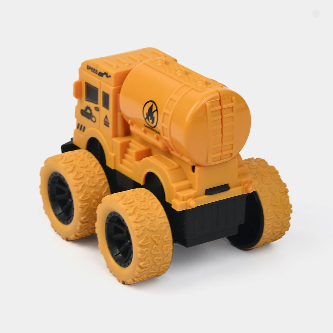 Friction Mini Vehicle Toy For Kids