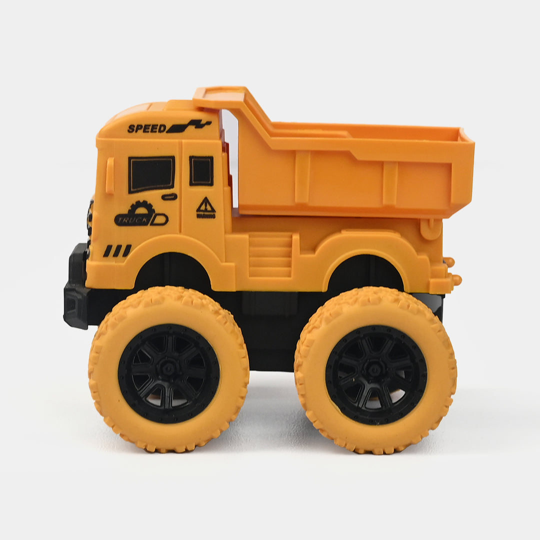 Friction Mini Vehicle Toy For Kids