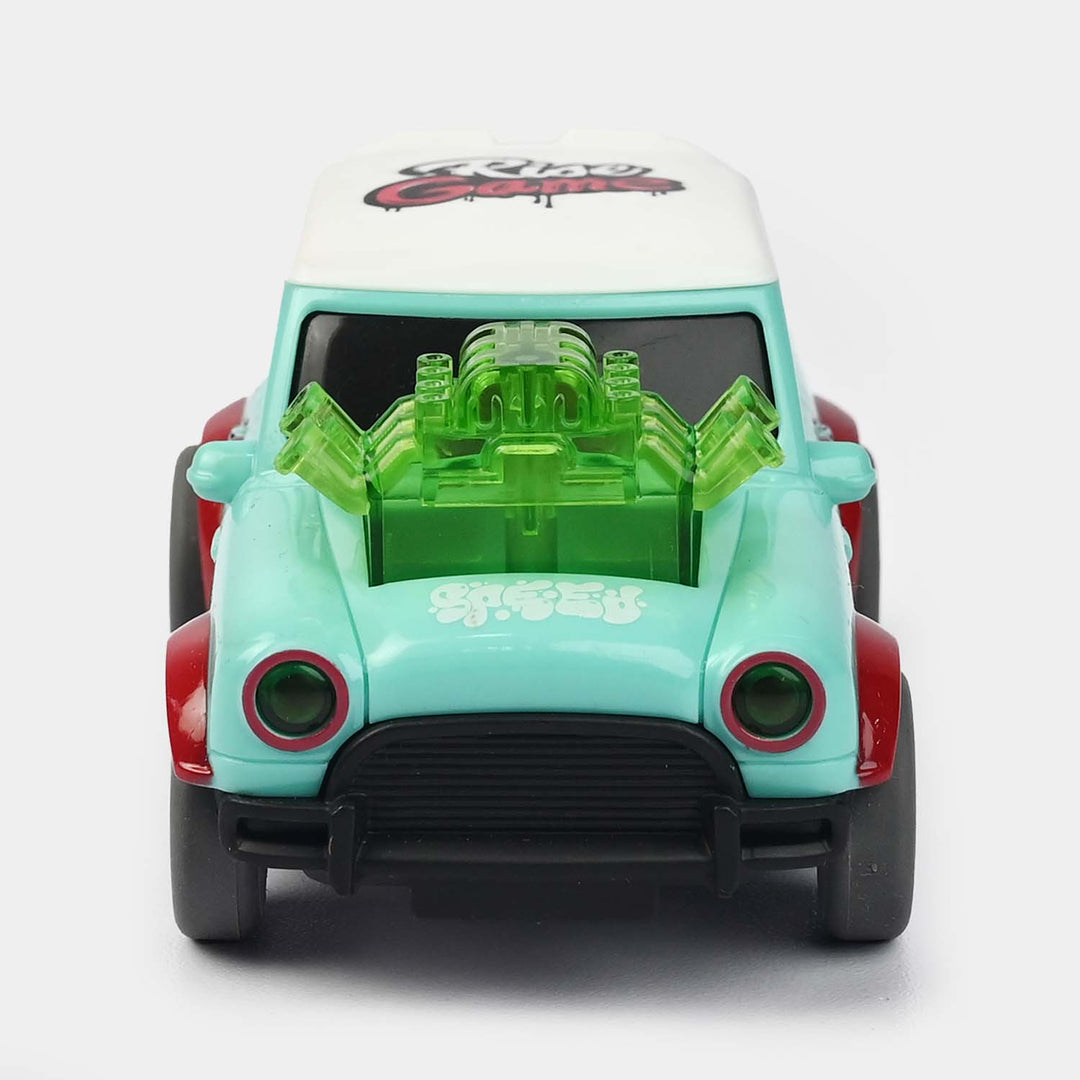 Friction Mini Stunt Vehicle Toy For Kids