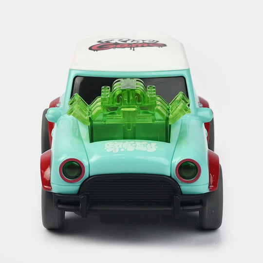 Friction Mini Stunt Vehicle Toy For Kids